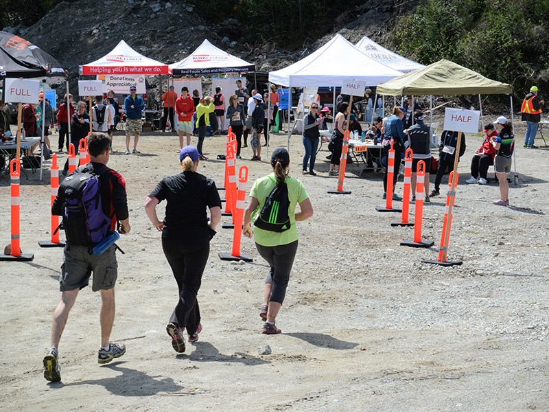 Powell River Parks and Wilderness Society Marathon Shuffle