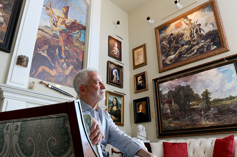 Cosimo Geracitano has turned his house into a personal museum.