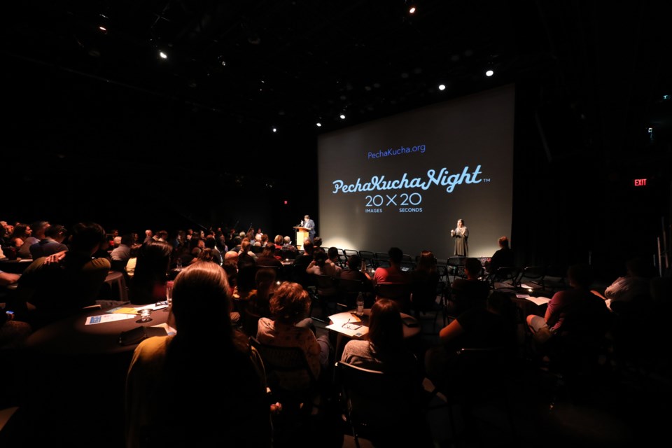 PechaKucha night, Burnaby, Shadbolt Centre