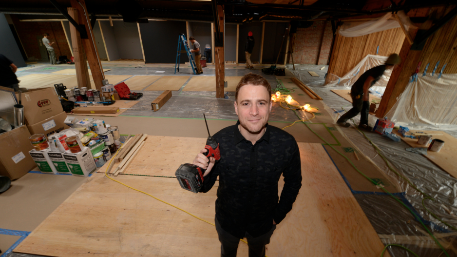 Slack Technologies, Inc. CEO Stewart Butterfield at the company's office in Yaletown in 2014. File p
