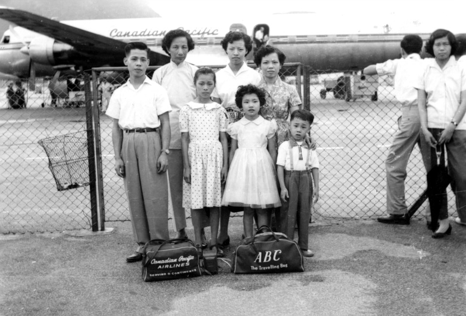 chinese family in burnaby