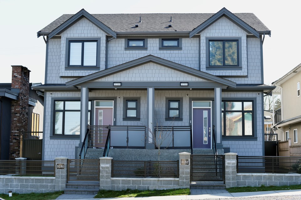 Duplexes can be in a range of styles — front/back, side-by-side or up-down unit configurations. Photo Jennifer Gauthier