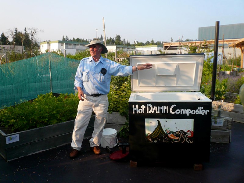 Powell River inventor Bert Baillie