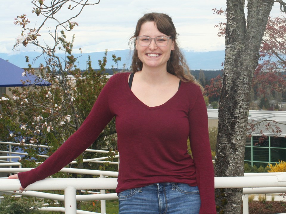Tia Schaefer, a third-year student in the child and youth care program at VIU, hadn’t even considere
