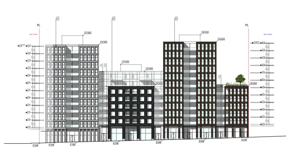 North elevations on Hastinsgs Street. Yamamoto Architecture