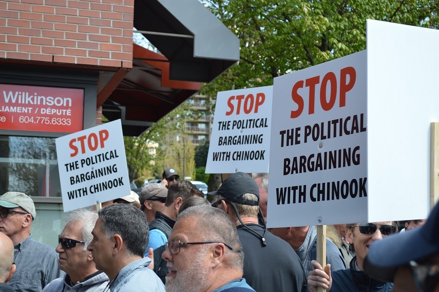 Chinook Protest