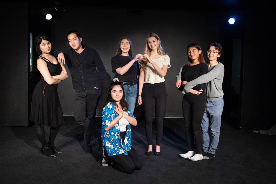 New Westminster Secondary School musical theatre students are exploring the many faces of love in their upcoming revue at Anvil Centre. What is Love? is onstage May 22 and 23.