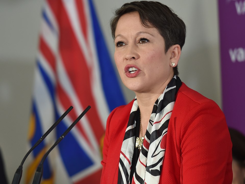 B.C.’s Minister of Advanced Education Melanie Mark is Indigenous and she grew up in government care.