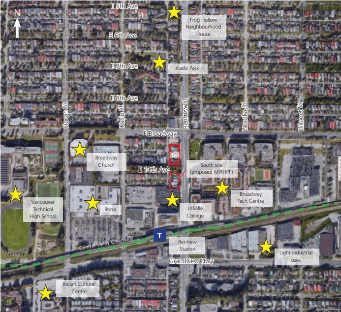 The contest of the development proposed for Renfrew Street.