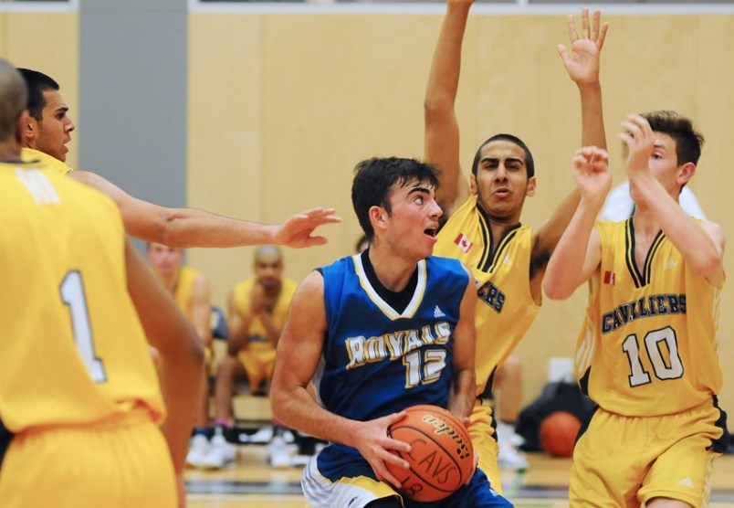 Handsworth's Marek Van Bylandt is one of the players who will suit up when the North Shore senior boys and girls high school all-star basketball games are played Wednesday at Capilano University. photo Cindy Goodman, North Shore News