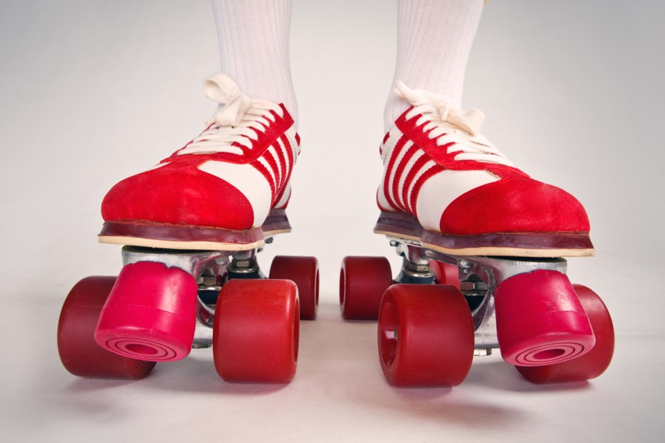 Robson Square transforms into a pop-up roller rink on Saturday. Photo iStock