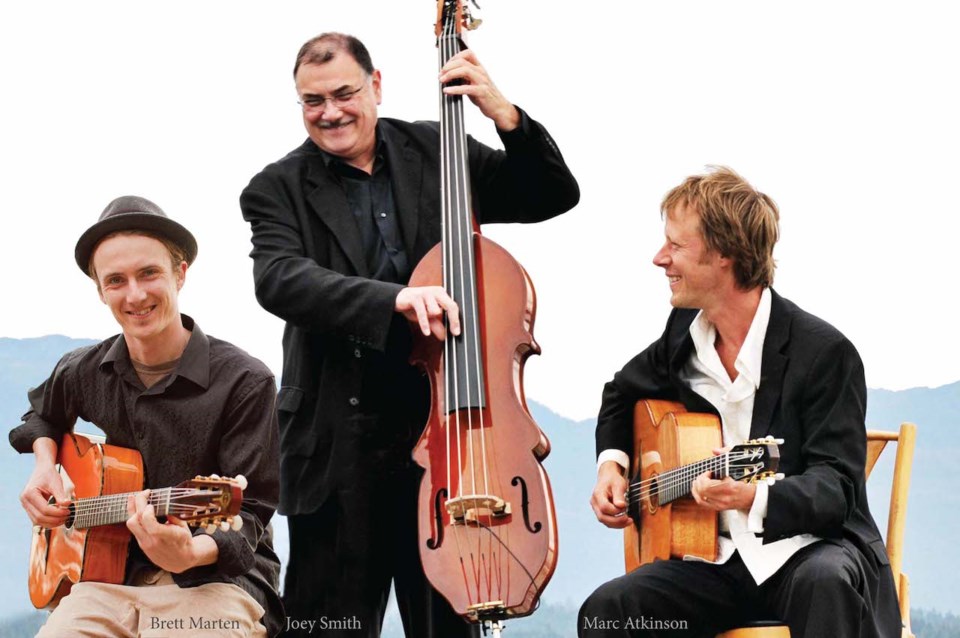 The Mark Atkinson trio plays Cove Commons May 11.