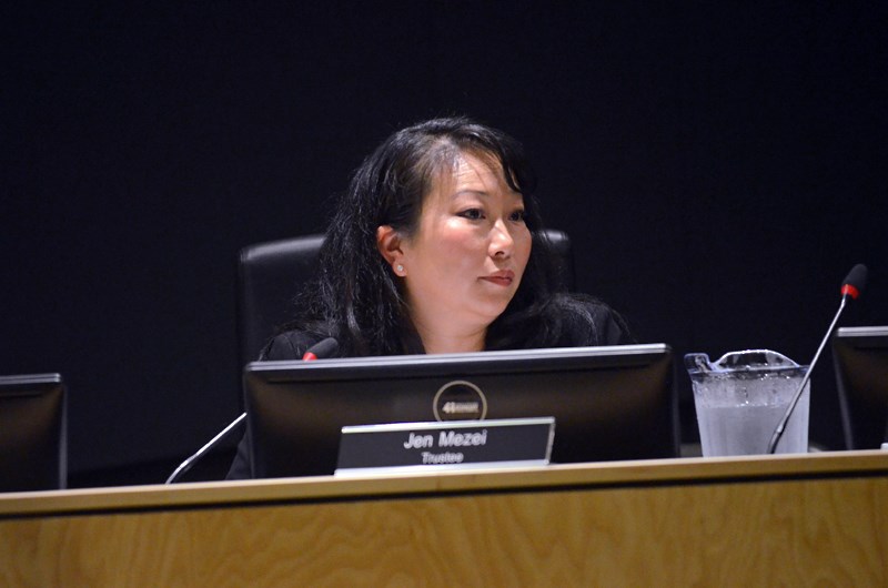 Jen Mezei, school trustee