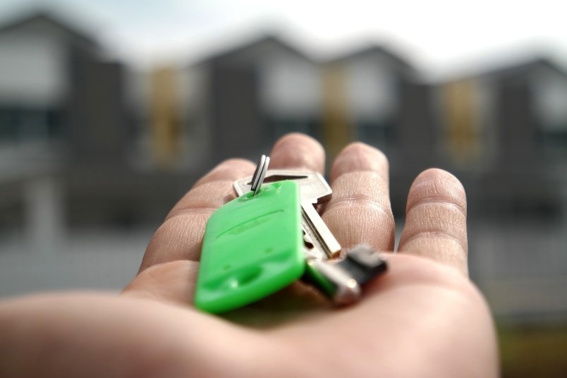 housing keys stock