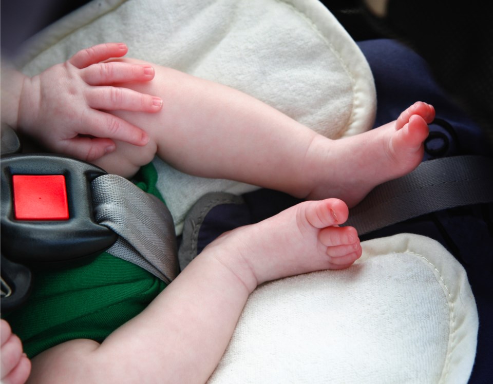 car seat, child, stock photo