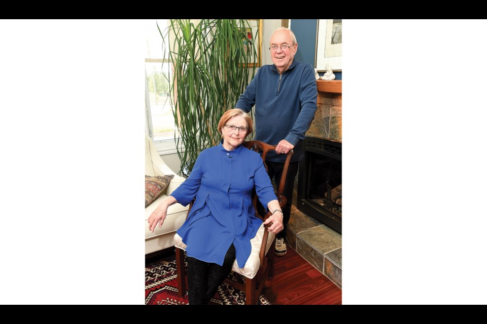 Charles and Mary Jago in their Prince George home.