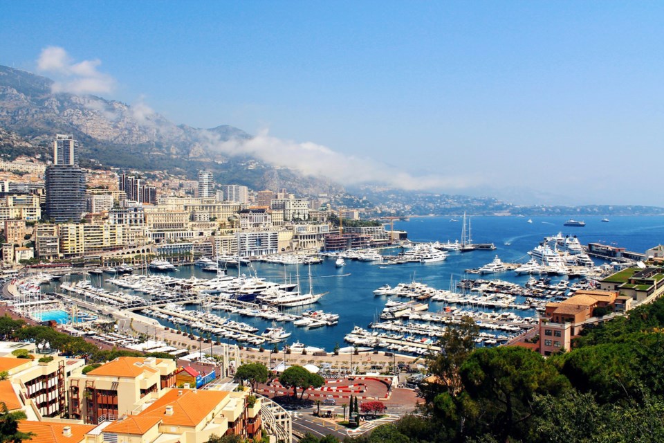 Monaco port marina