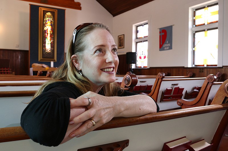Jenn Swanson, the pastor at Ioco United Church, said the tiny sanctuary at the historic 1924 building is popular for picture-perfect weddings and community gatherings. A merger with St. Andrews United Church in Port Moody will allow it to remain open.