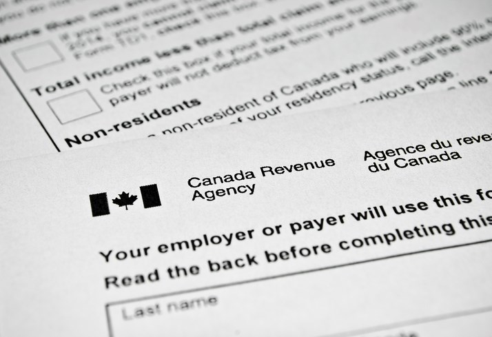 Canadian tax forms