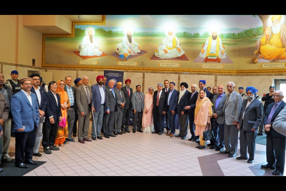 The recent Vaisakhi celebrations at the India Cultural Centre of Canada on No. 5 Road attracted a big crowd of VIPs from across Richmond. Photo submitted