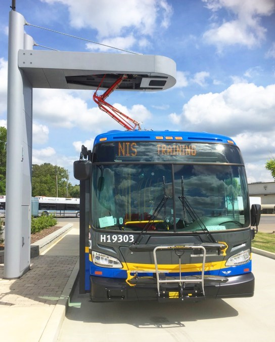 battery buses new west