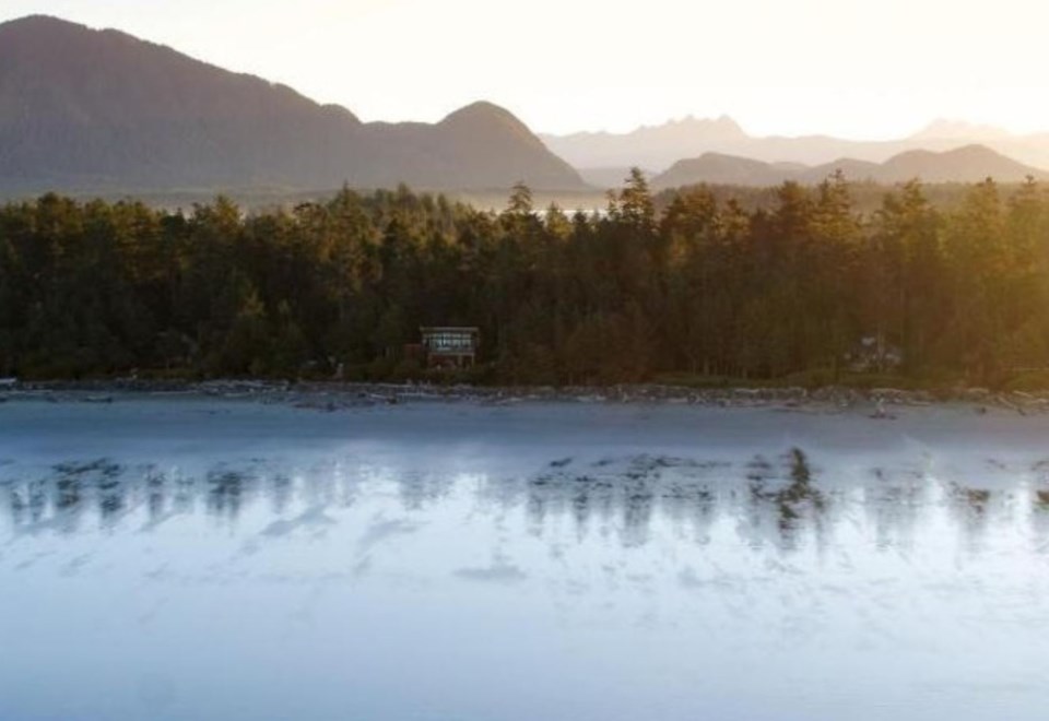 Tofino Chesterman Beach house landscape