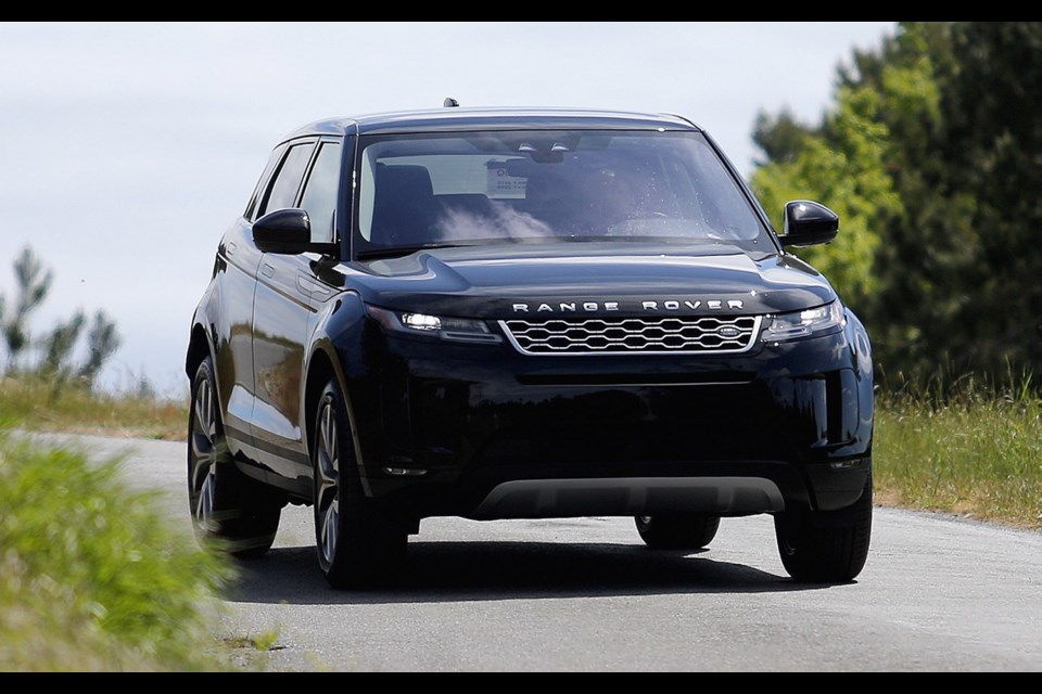 VICTORIA, B.C.: May, 17, 2019 - Photos of the 2020 Range Rover Evoque. VICTORIA, B.C. May 17, 2019. (ADRIAN LAM, TIMES COLONIST). For Drive story by Pedro Arrais.