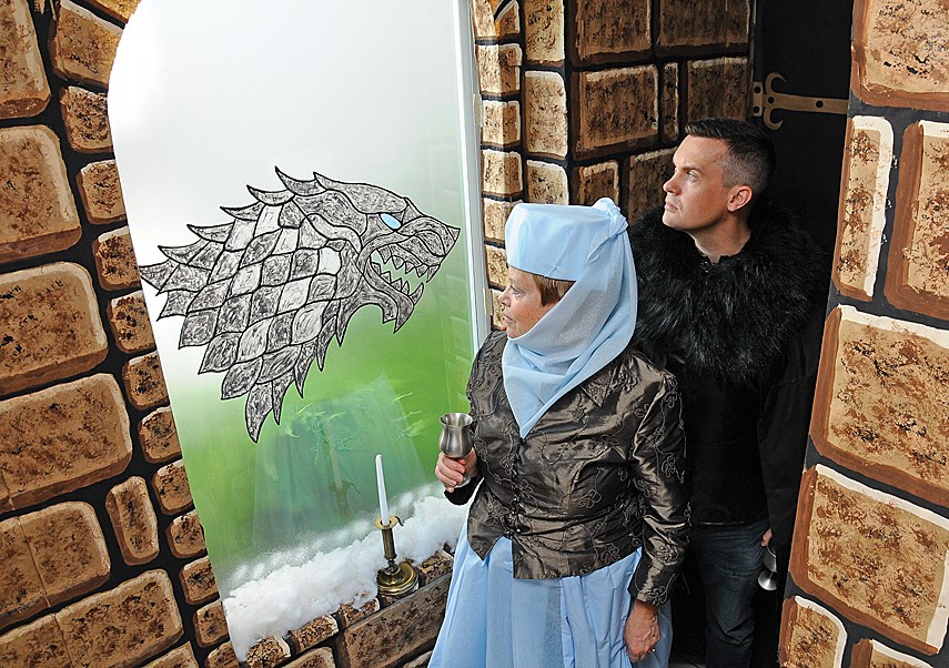 Game of Thrones fanatic turns North Van keep into castle_1
