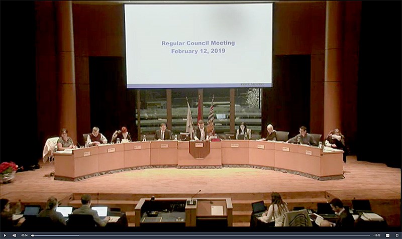 Port Moody council chambers