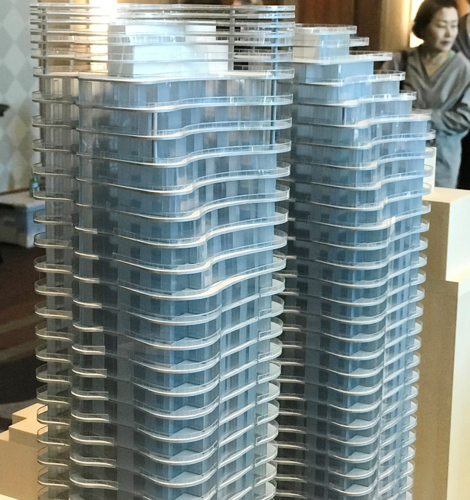 Two 38-storey condo towers are proposed for 1608 to 1616 West Georgia and 1667 Alberni St.