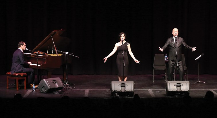 O Sole Trio presented their Bravissimo Broadway performance on Sunday night at Prince George Playhouse. Citizen Photo by James Doyle