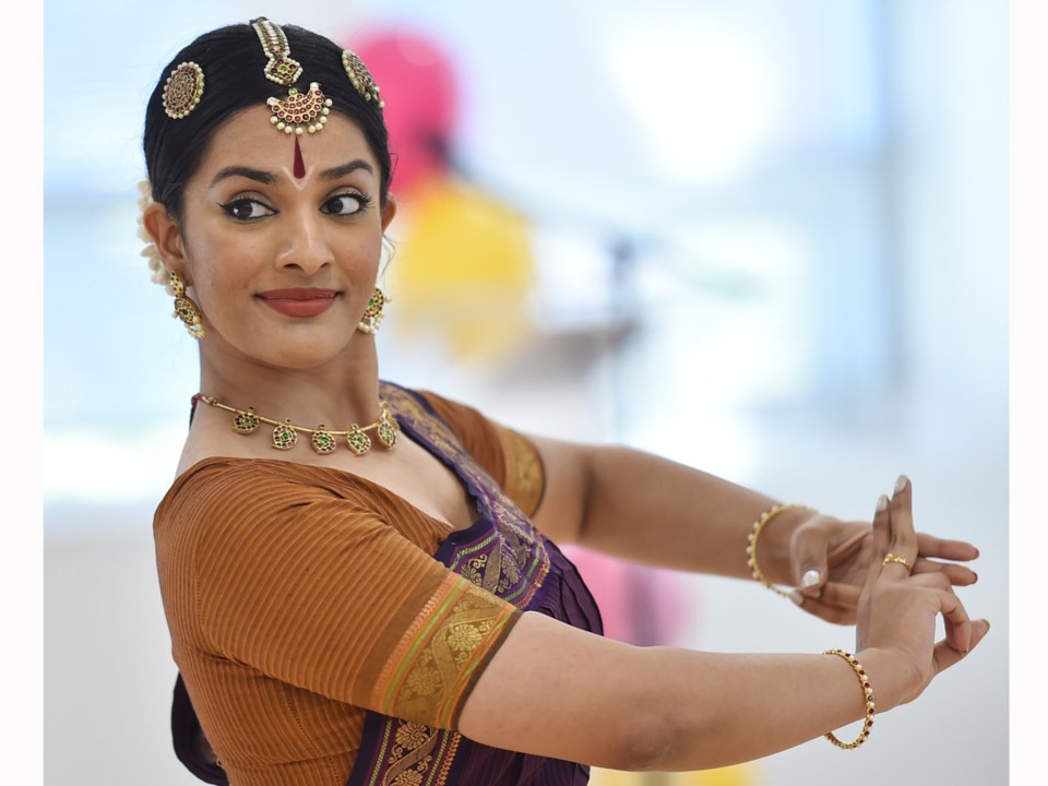 Celebrations at the Marpole Neighbourhood House included dance performances. Photo Dan Toulgoet