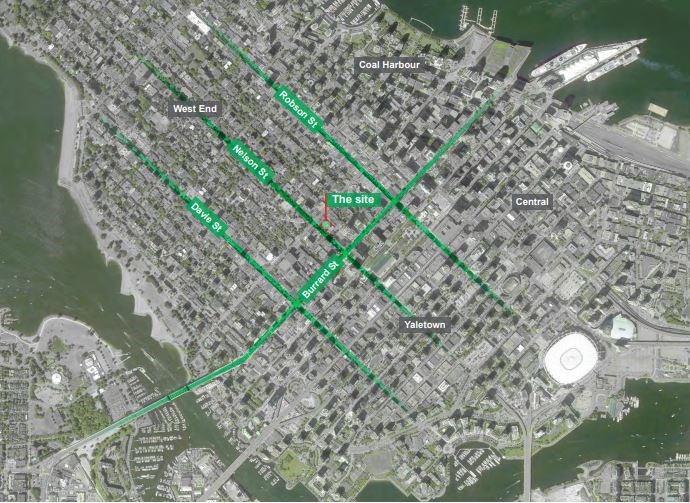 Location of proposed development site.