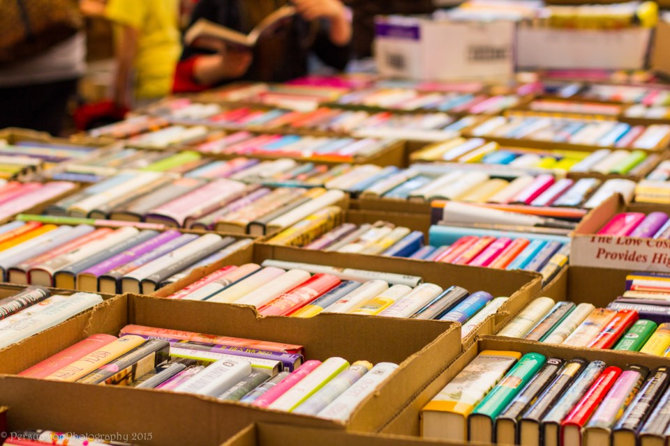 Shop from thousands of books from the Vancouver Writers Fest’s archives, June 2 at Heritage Hall.