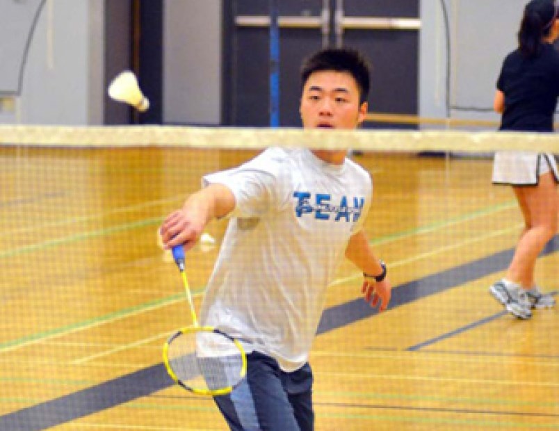 badminton shot