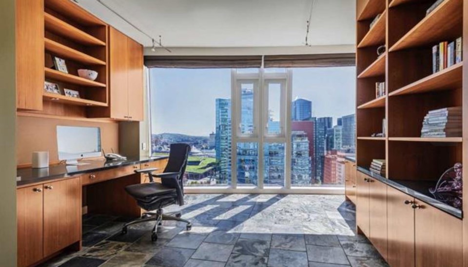 Carina Coal Harbour penthouse office