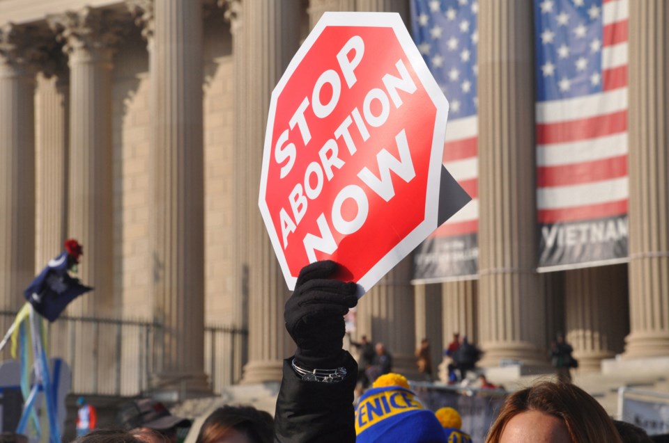 abortion protest