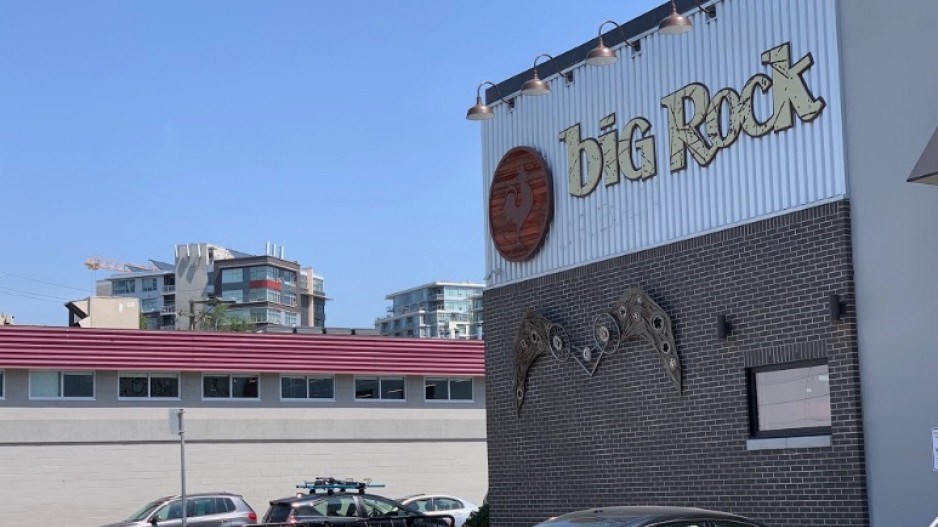 Big Rock Brewery's Vancouver operations are centred at its brew pub on West Fourth Avenue. Photo Gle