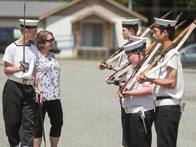 Powell River Sea Cadet Annual Cadet Review