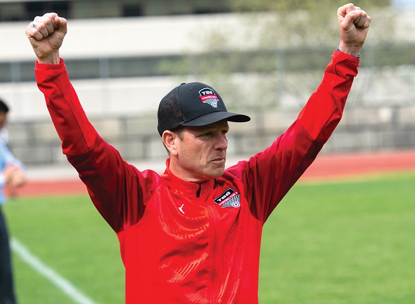 North Vancouver’s Will Cromack is one of the driving forces behind the Vancouver TSS Rovers, an elite soccer club with men’s and women’s teams that play home games at Swangard Stadium. photo supplied TSS Rovers/AFTN Canada