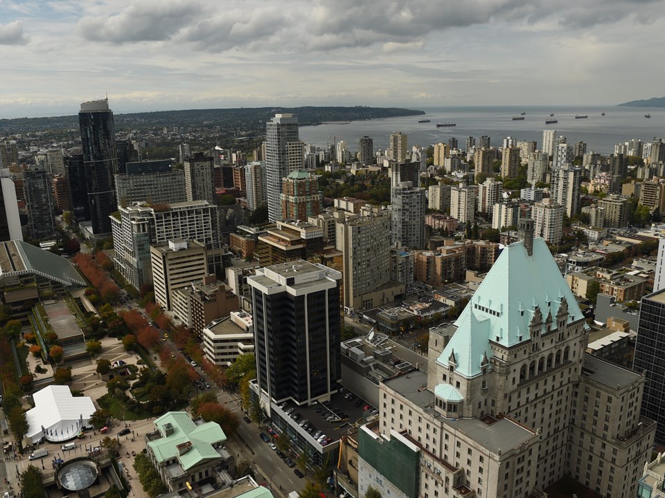 The view from the Private Residences at Hotel Georgia. Photo Dan Toulgoet