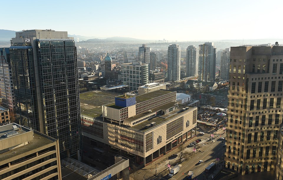 Morning light on the old Canada Post building downtown. Photo Dan Toulgoet