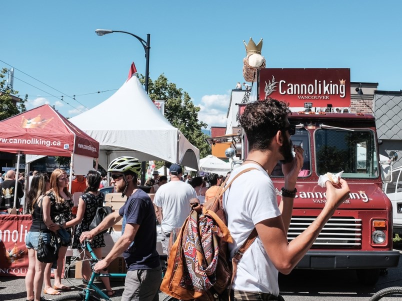 Feed your face with cannoli and other delights as Italian Day takes over the Drive. File photo Rebec