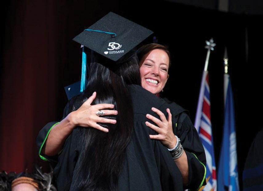 Sarah McLachlan receives honorary degree at Capilano University