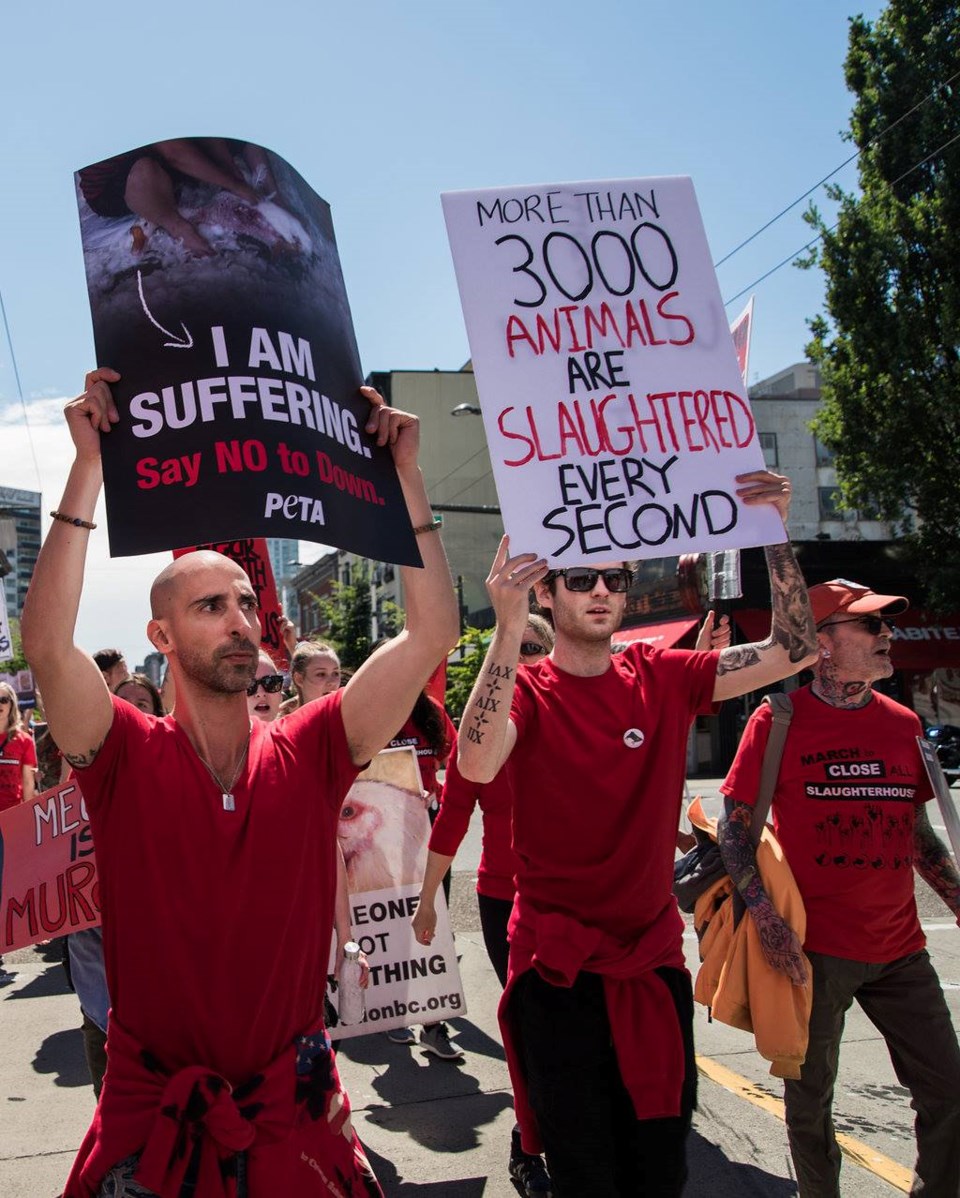 Vancouver March To Close All Slaughterhouses