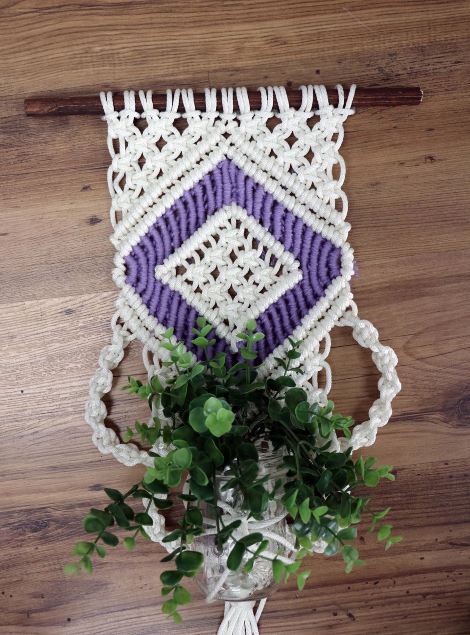 macrame, plant holder