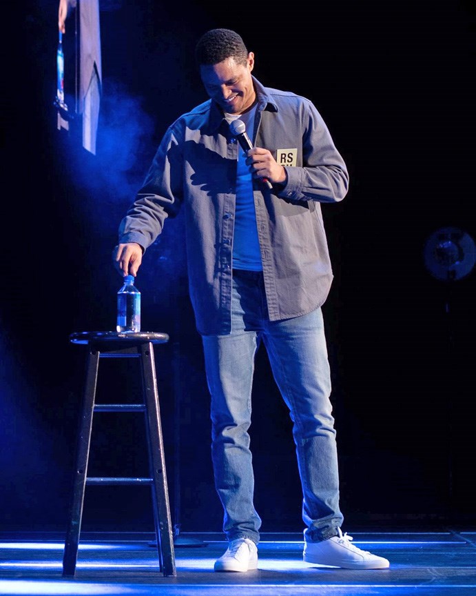 The Daily Show’s Trevor Noah performs standup at the Queen Elizabeth Theatre. Photo supplied