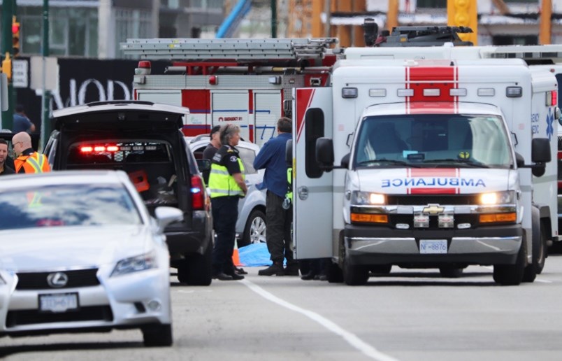 pedestrian killed Burnaby