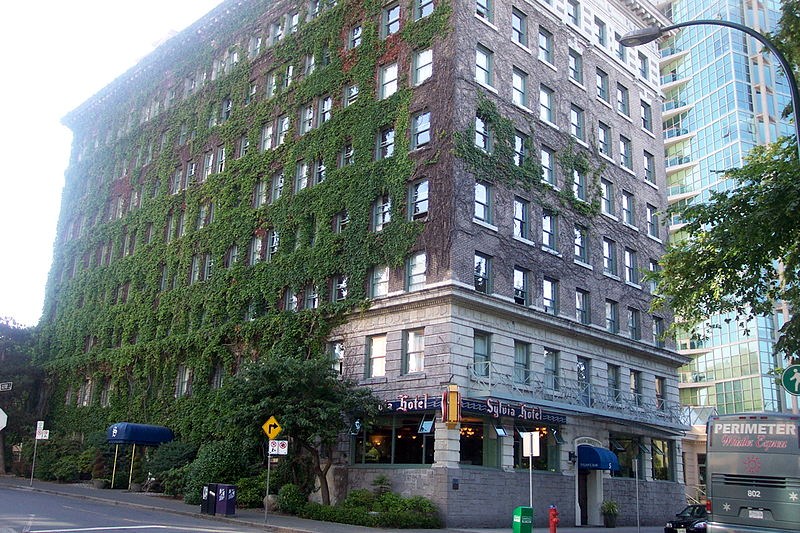 The Sylvia Hotel. Photo Wikicommons