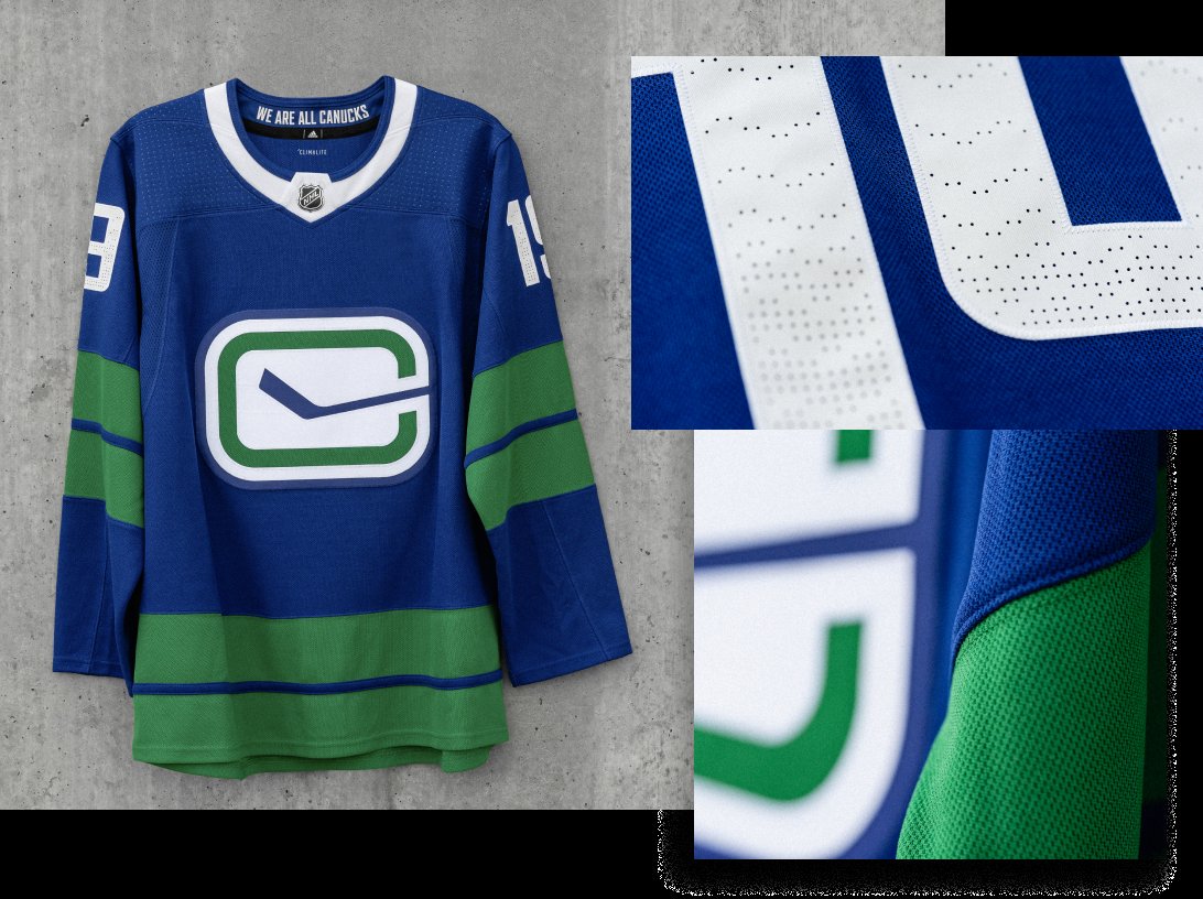 These Vancouver Canucks jerseys are fire